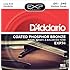 D'Addario EXP74 Coated Phosphor Bronze Mandolin Strings, Medium, 11-40