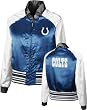 Indianapolis Colts Women's Hear Her Cheer Reversible Satin Jacket