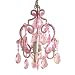 Baby : Sleeping Partners 3 Bulb Mini Chandelier - Pink Sapphire