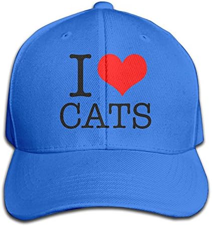2016 Newest Single Optional I Love Cats Cap Vintage De Nan Nv