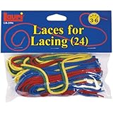 Patch Products Toys 36" Long Extra Laces, Assorted Colors, 24-Piece
