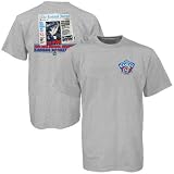 Kansas Jayhawks Ash 2008 NCAA Men's Basketball National Champions Newspaper T-shirt