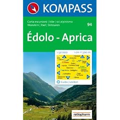 Edolo, Aprica: Wander-, Rad- und Skitourenkarte. 1:50.000