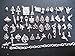AVBeads 50pcs Mixed Silvers Fairy Wicca Pagan Witch Zinc Alloy Charms Bracelet Kit #3006