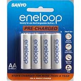 Buy Sanyo Eneloop AA NiMH Pre-Charged Rechargeable Batteries - 8 Pack