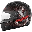 Cyber Cobra US-39 Full Face Motorcycle Helmet - Red/Black / 2X-Large