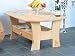 Beistelltisch Couchtisch Tisch Pedro Kiefer massiv Neu