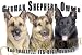 German Shepherd Mouse Pad Dog Mousepad Vice Versa