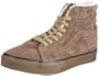 Vans Sk8-Hi VKYAL7Z, Unisex - Erwachsene Klassische Sneakers, Braun ((Fleece) teak/dark gum), EU 36.5 (US 5)