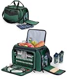 Outdoor Living : Picnic Time Sherwood Insulated pack with picnic service for 4