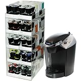 Keurig（キューリグ）コーヒーメーカー【カンパニーセット240】240杯分（20箱）のオススメKカップと、Kカップがすっきり収まるアクリルラック[大]のお買い得セット！！【法人・企業様向け】