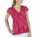 Merona® Short-Sleeve Ruffle Top - Palm Beach Coral