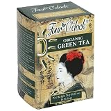 Review Four O Clock  / Four O Clock Organic Green Tea, 0.85-Ounce Boxes (Pack of 6)