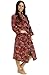 Alexander Del Rossa Women's Flannel Cotton Bathrobe Robe