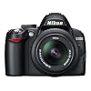 Nikon D3000 10.2MP Digital SLR Camera with 18-55mm f/3.5-5.6G AF-S DX VR Nikkor Zoom Lens
