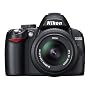 Nikon D3000 10.2MP Digital SLR Camera with 18-55mm f/3.5-5.6G AF-S DX VR Nikkor Zoom Lens
