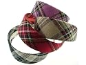 Couture Discount Haarreif, Haarreifen, Haarschmuck, Kopfschmuck, Kariert, Karos (HACC209ges)