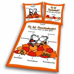 Herding 447305050412 Bettw�sche Sheepworld, Kopfkissenbezug: 80 80 cm, Bettbezug: 135 200 cm, Linon