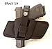 DTOM OWB Nylon Belt Slide Holster with Retention Strap- Ambidextrous