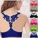 Daxin Women Front Closure Lace Push Up Seamless Bra 32 34 36