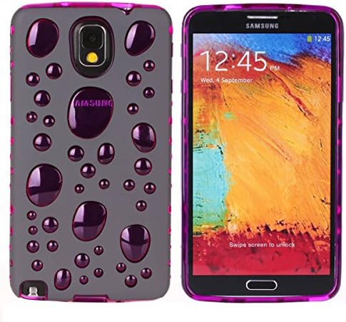3D Bubble Phone Cases for Note 3,Evily Hybrid Bubbles 2 in 1 Cases for Samsung Galaxy Note 3