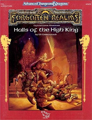 Halls of the High King (Advanced Dungeons & Dragons Forgotten Realms, Fa1 Adventure)
