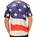 Men's American Flag Wrap Around Sublimated T-Shirt