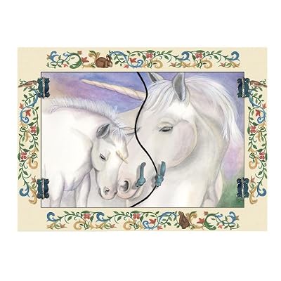 Unicorn Foldaway Mirror