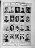 IMAGE OF 1916 ROLL HONOUR SOLDIERS WAR NURSES LUMSDEN FINLAY MEN