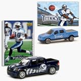 Tennessee Titans - Vince Young (Dark Blue Car) 2007 Upper Deck Collectibles NFL Ford SVT Adrenalin Concept with Card