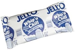 JELL-O Whip 'n Chill Vanilla Mousse Mix, 15-Ounce Packages (Pack of 8)