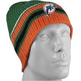 Reebok Miami Dolphins Aqua Cuffless Knit Beanie