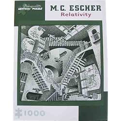 Escher Relativity 1000 piece intricate jigsaw puzzle