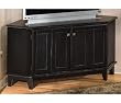 Antique Black Corner TV Stand Antique Black Collection by Homestyles - 5352-751C