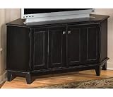Antique Black Corner TV Stand Antique Black Collection by Homestyles - 5352-751C