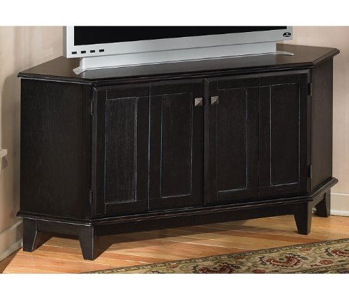 more about Corner TV Stand - Antique Black