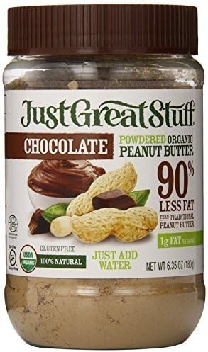 Peanut Butter, 95% organic, Chocolate, Powderd , 6.43 oz (pack of 12 ) ( Value Bulk Multi-pack)