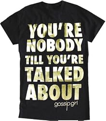 Gossip Girl Talked About Black Junior's T-Shirt Tee