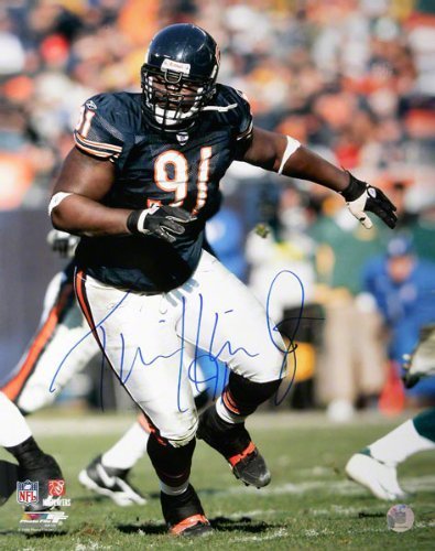 Tommie Harris Chicago Bears - Action - Autographed 16x20 Photo