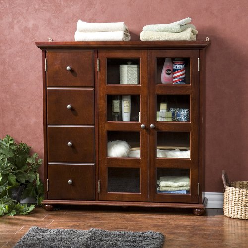 Southern Enterprises Marshall Espresso Bathroom Cabinet