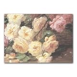 Basket of Roses - 5" x 7" Anniversary Greeting Card