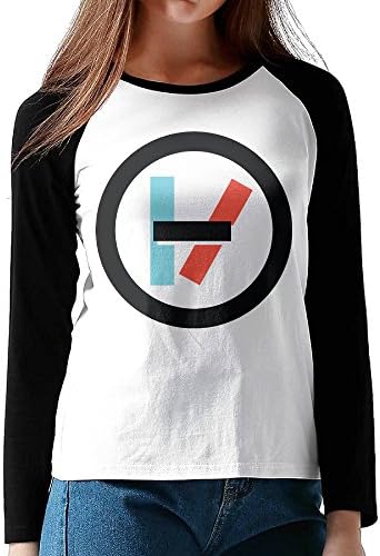 Lady's Twenty One Pilots Logo Cotton Long Sleeve Raglan T-Shirt Medium