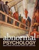  : Abnormal Psychology Third Canadian Edition