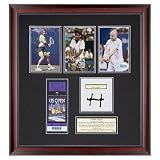 Andre Agassi Limited-Edition Through the Years Photos w/ 2006 US Open Ticket and Finals-Used Net