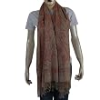 Pure Wool Wrap and Stoles in Antique Paisley Design