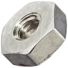 Stainless Steel Hex Nut, M3-0.5 (Pack of 25)