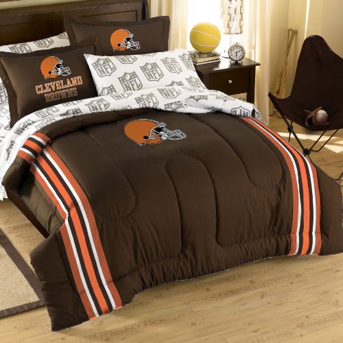 NFL Cleveland Browns Full Bedding Set