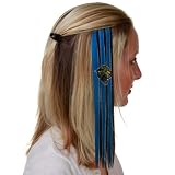NFL Jacksonville Jaguars Ladies Teal-Black Sports Extension Hair Clips