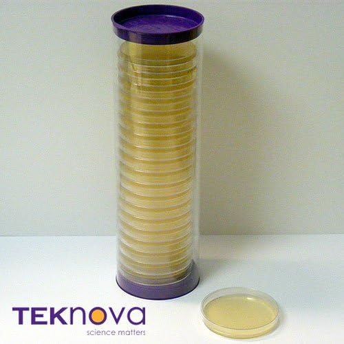 Teknova Mueller Hinton II Agar Plates. 100mm, 20 Plates per Sleeve, Sterile