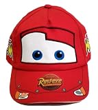 Disneys Pixar Cars Movie Hat ~ The World of Cars Lightning McQueen Childrens Baseball Cap; Great Gift for Kids (Boys Childrens Size)